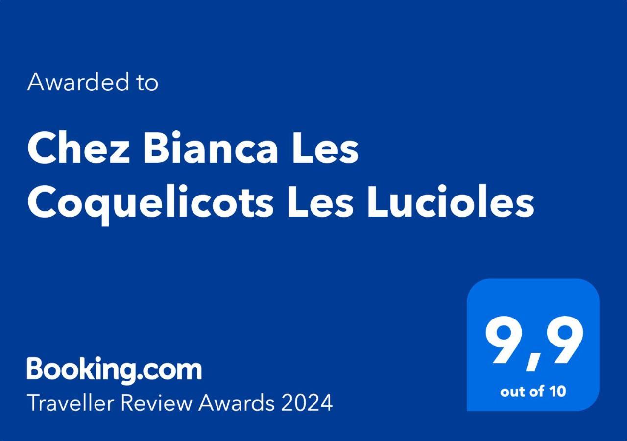 Апартаменти Chez Bianca Les Coquelicots Les Lucioles Мантон Екстер'єр фото